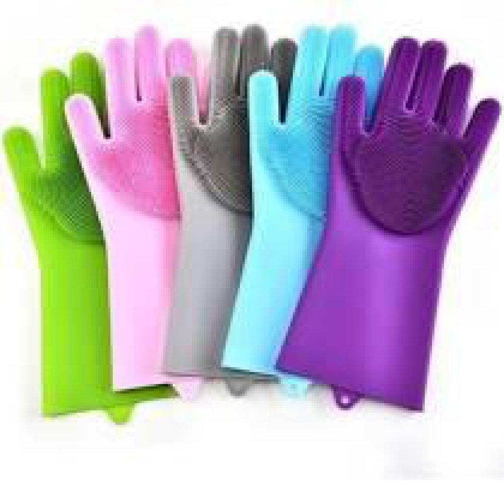 PAR DE GUANTES SILICONA COLOR DL5349