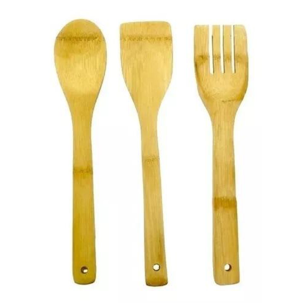 UTENSILLOS BAMBOO SET X 3 BLISTER SPA705