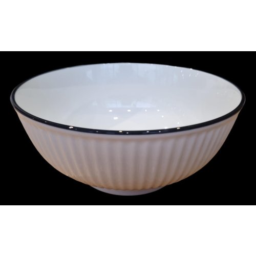 BOWL RAYADO GRANDE PORCELANA ZAM240521-012