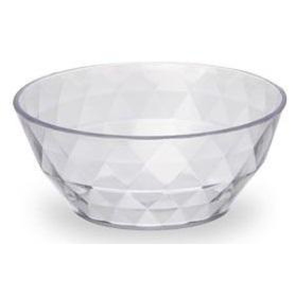 BOWL GRANDE FACETADO CRISTAL